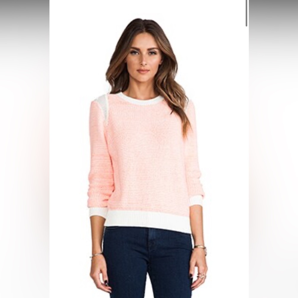 NWOT Cut25 by Yigal Azrouel Neon Knit Sweater Size XS